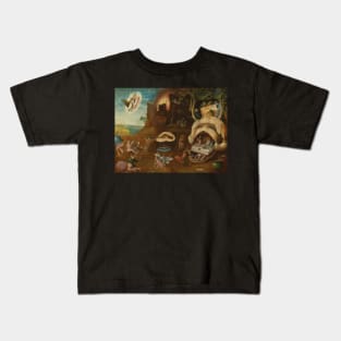 The Vision of Tundale - Follower of Hieronymus Bosch Kids T-Shirt